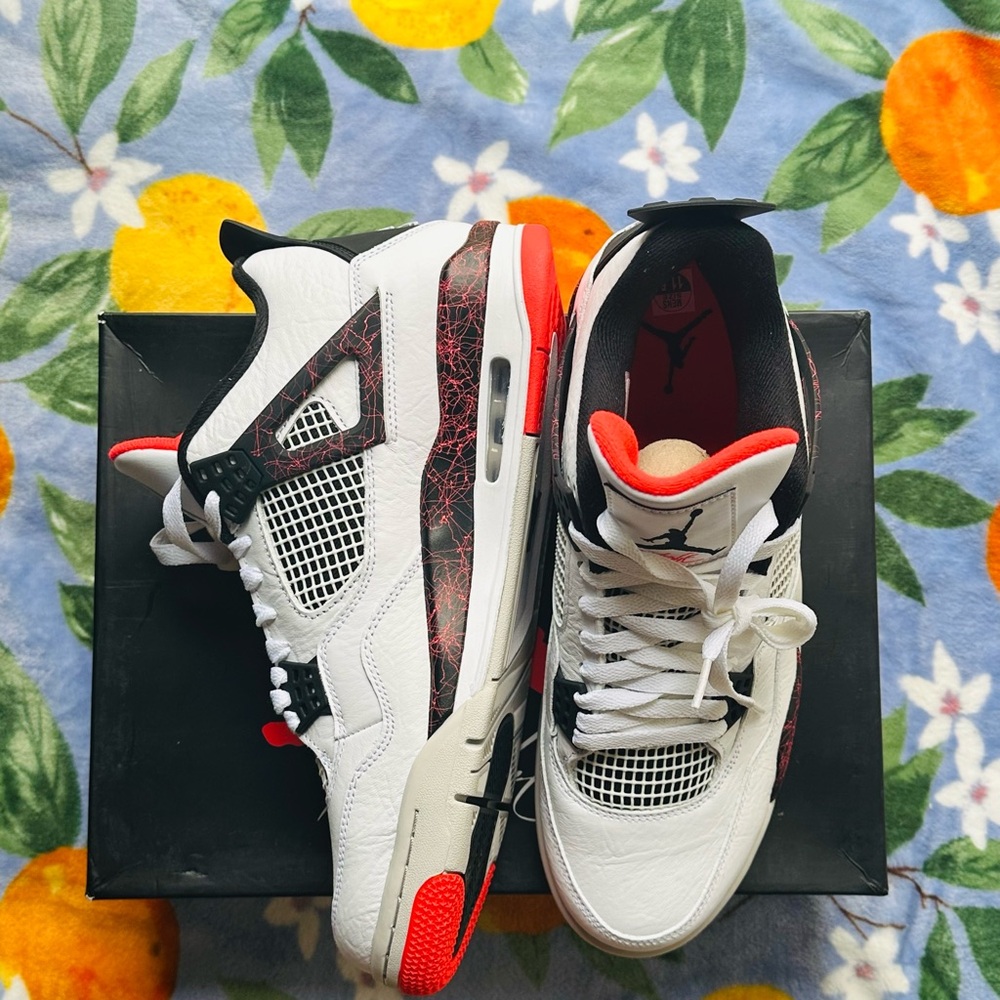 Air Jordan 4 Retro OG ‘Fire Red’ 2020 Classic Kicks Men’s